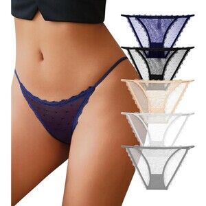 Sexy Underwear Women String Bikini Underwear Women High Cut Breathable SZ Medium